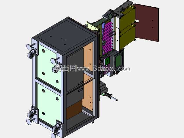 工业3D模型电池测试机