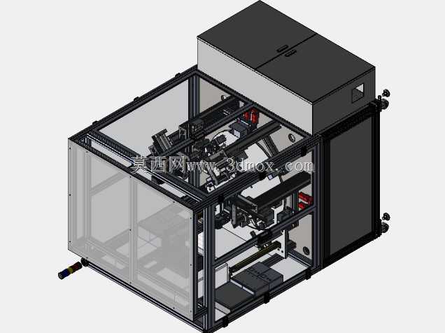 工业3D模型气泵焊机