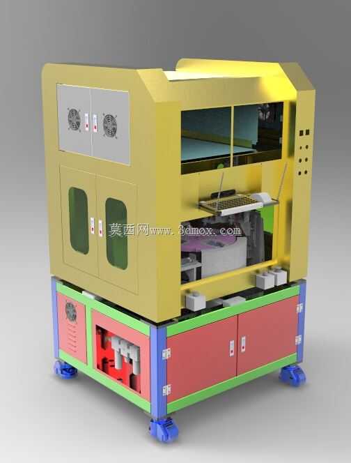 工业3D模型用于连接器的自动分配和连接装置