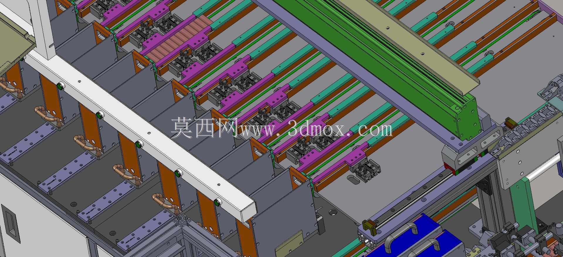 ��ҵ3Dģ��ȫ�Զ�18650��ط�ѡ��