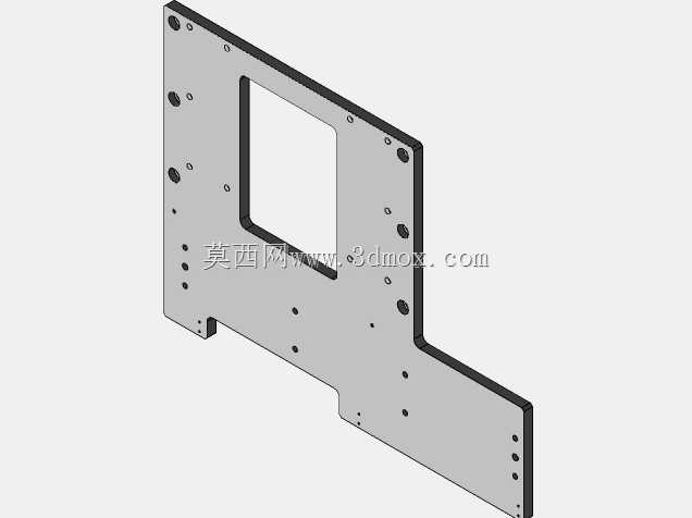 工业3D模型交叉带分拣输送机