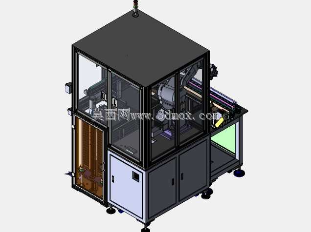 工业三维模型控制器获取自动送料机