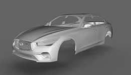 2018 Infinity Q50 3dɨ��ģ��