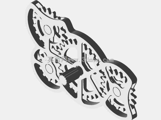 Solid Edge为3D打印设计的齿轮概念