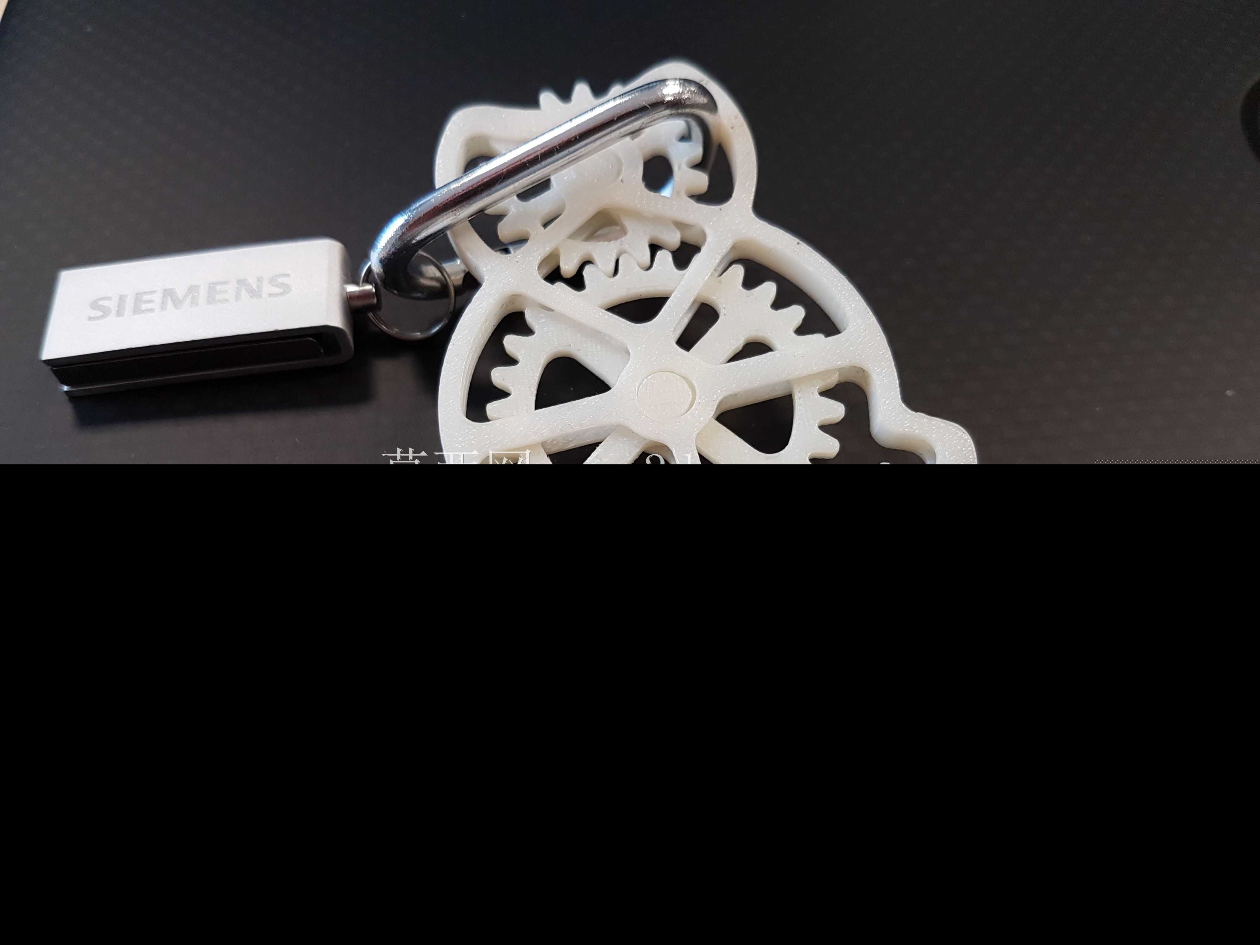 Solid Edge为3D打印设计的齿轮概念