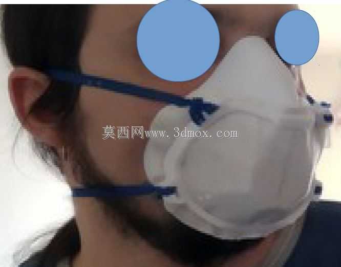 碟形毛巾面罩(未检测新冠肺炎)