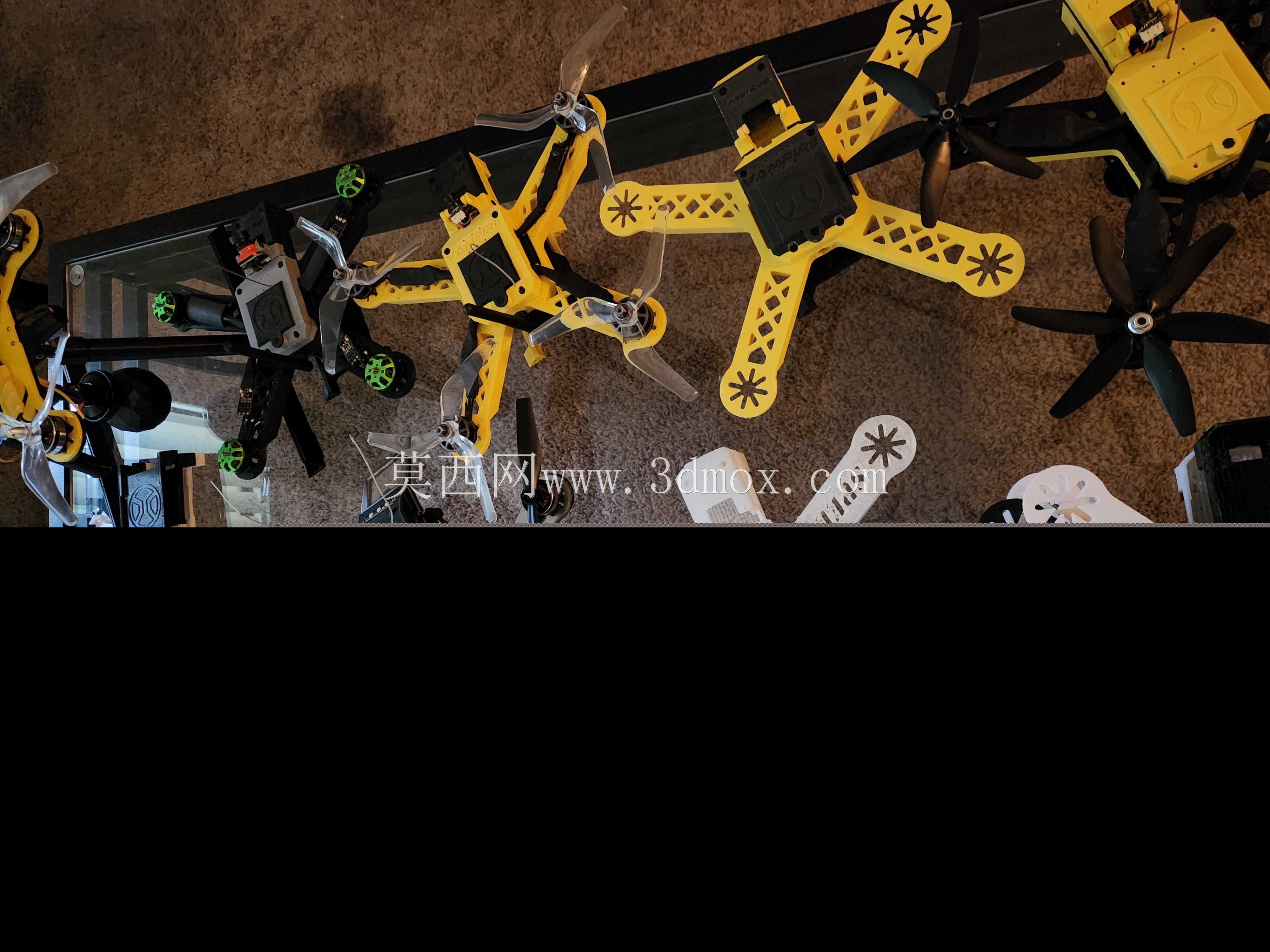 FQ-16 VAMPIRE-3D打印250mm球拍