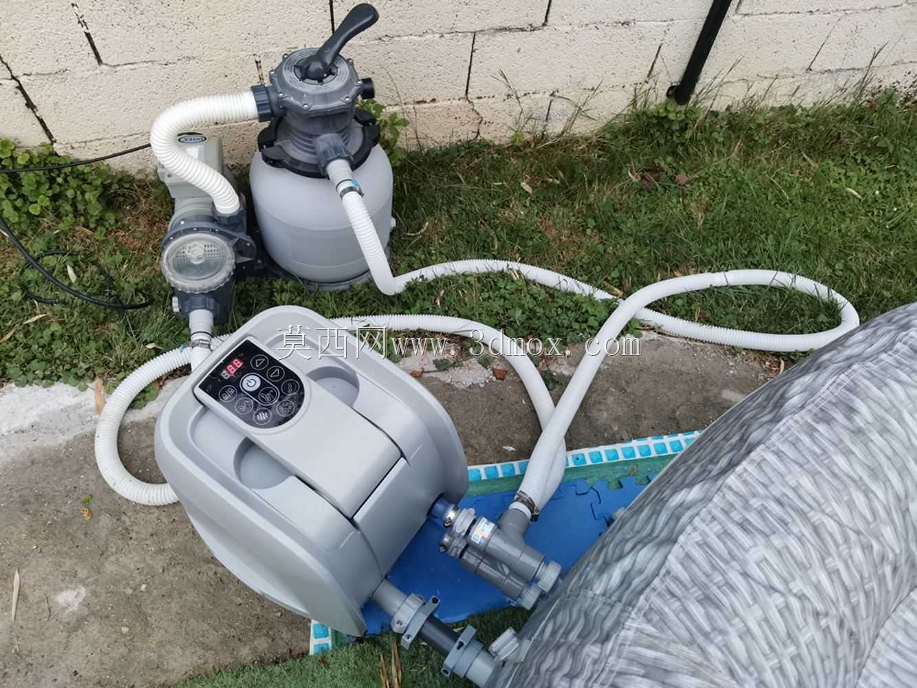 adaptateur pompe intex vers spa bestway lay Z