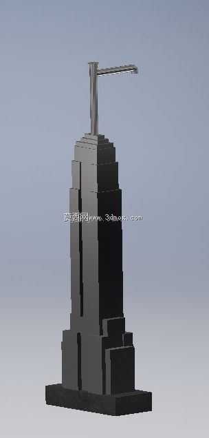 肥皂瓶建筑-自由塔帝国大厦26号