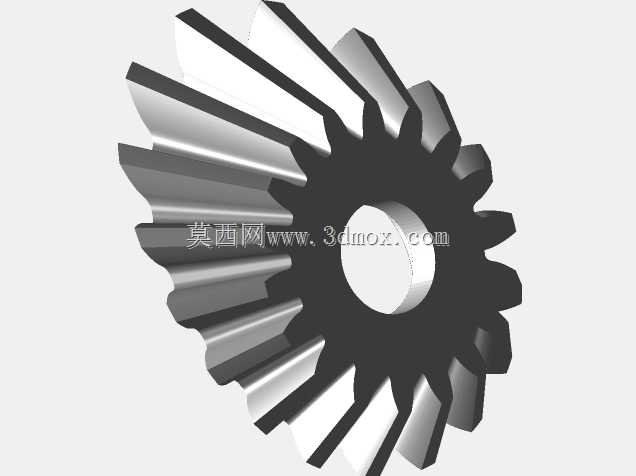 3d打印玩具用蛋锥齿轮组