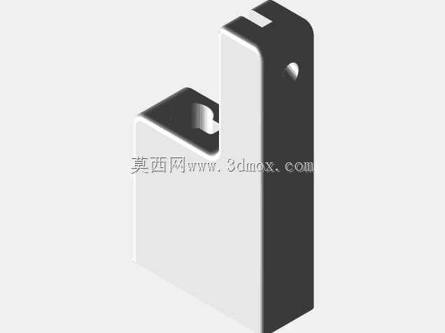 用于3D打印的AR缓冲管或接收器延伸夹具