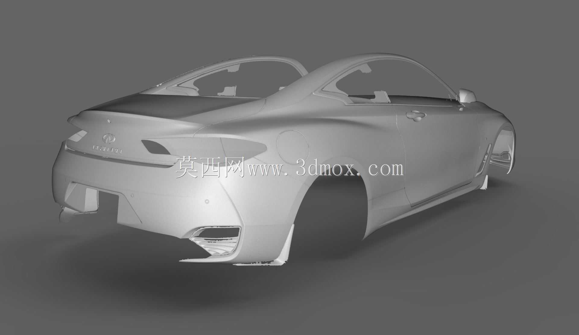 2019Ӣ�����Q60 3DSCANNEDģ��