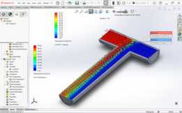 �� SolidWorks Flow Simulation �л�����ֲ�ͬ�¶ȵ�ˮ