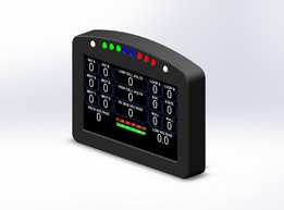 MoTec Dash C125 CAD
