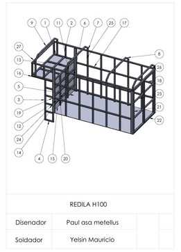Redila para camionet