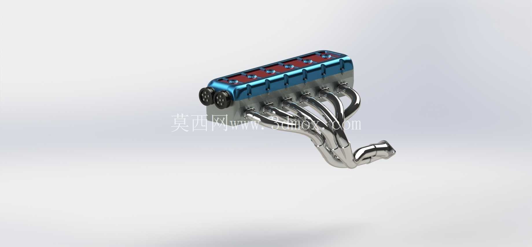 V12 ��ȼ�����߼� 3D CAD ��ģ