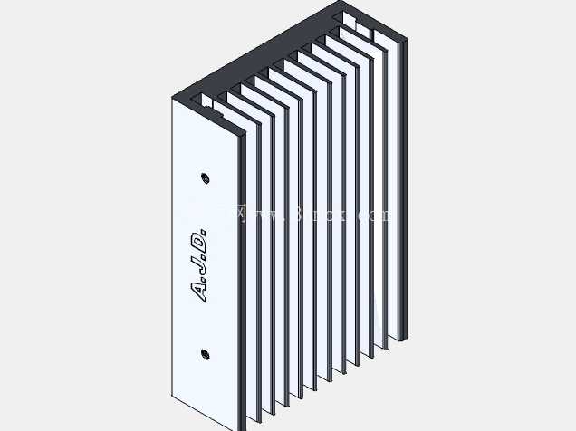 散热器“C”; 4xTO-247; 24,8x61x93mm