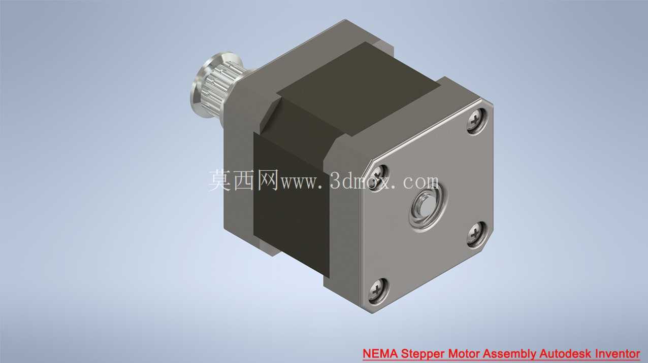 NEMA 17 步进电机组件 | Autodesk Inventor 2024
