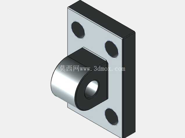 钻孔夹具全装配建模Siemens NX 2212