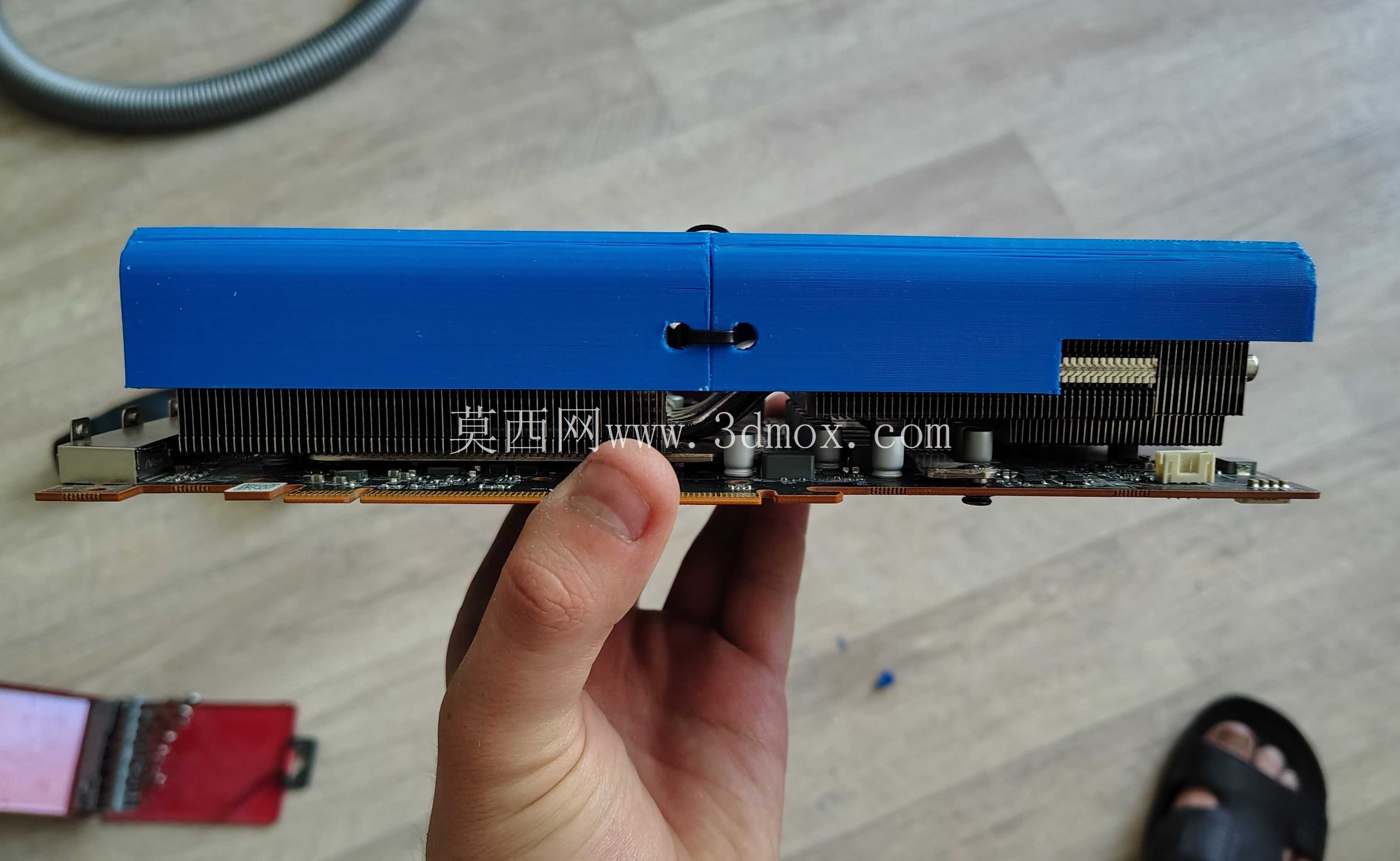 3D 打印风扇护罩 – RX 5600 XT Red Devil