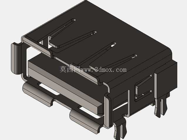 USB A 型连接器公头 SMD