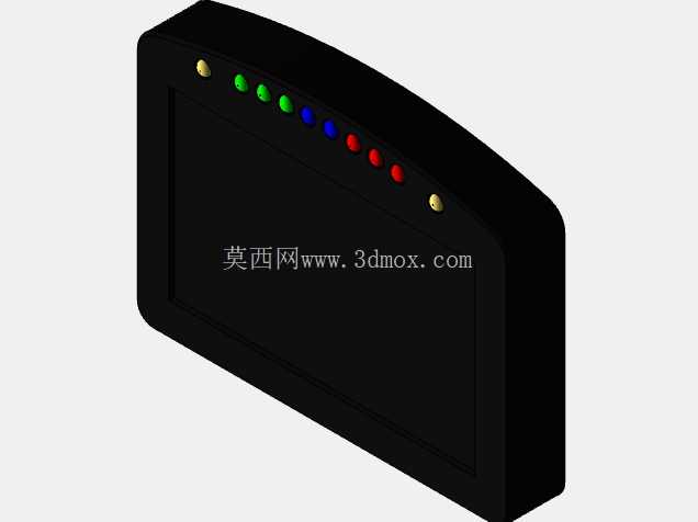 MoTec Dash C125 CAD