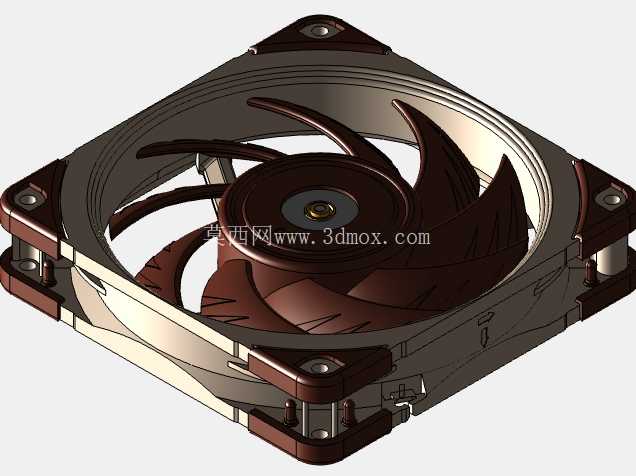 NOCTUA 风扇 NC-A12X25_PUBLIC CAD