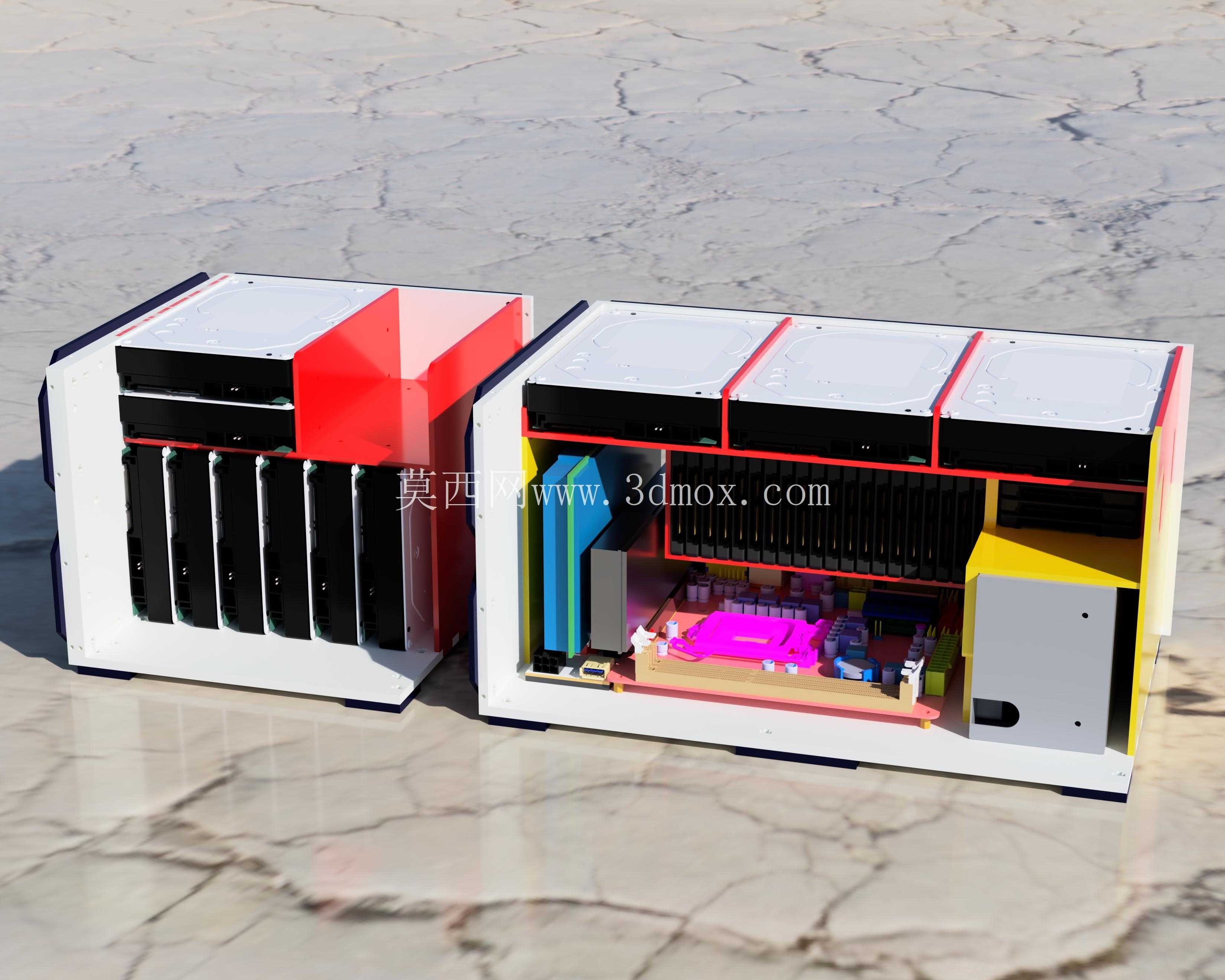 PC BOX S+ Mini-ITX v5(24SSD、3HDD + 8HDD)