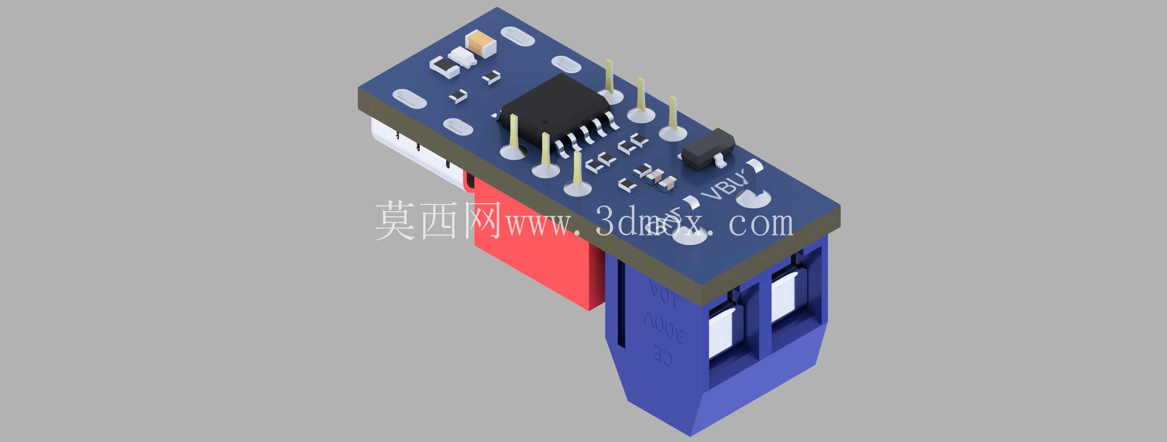 �� DIP ���غͽ��ߺе� Micro USB PD ��