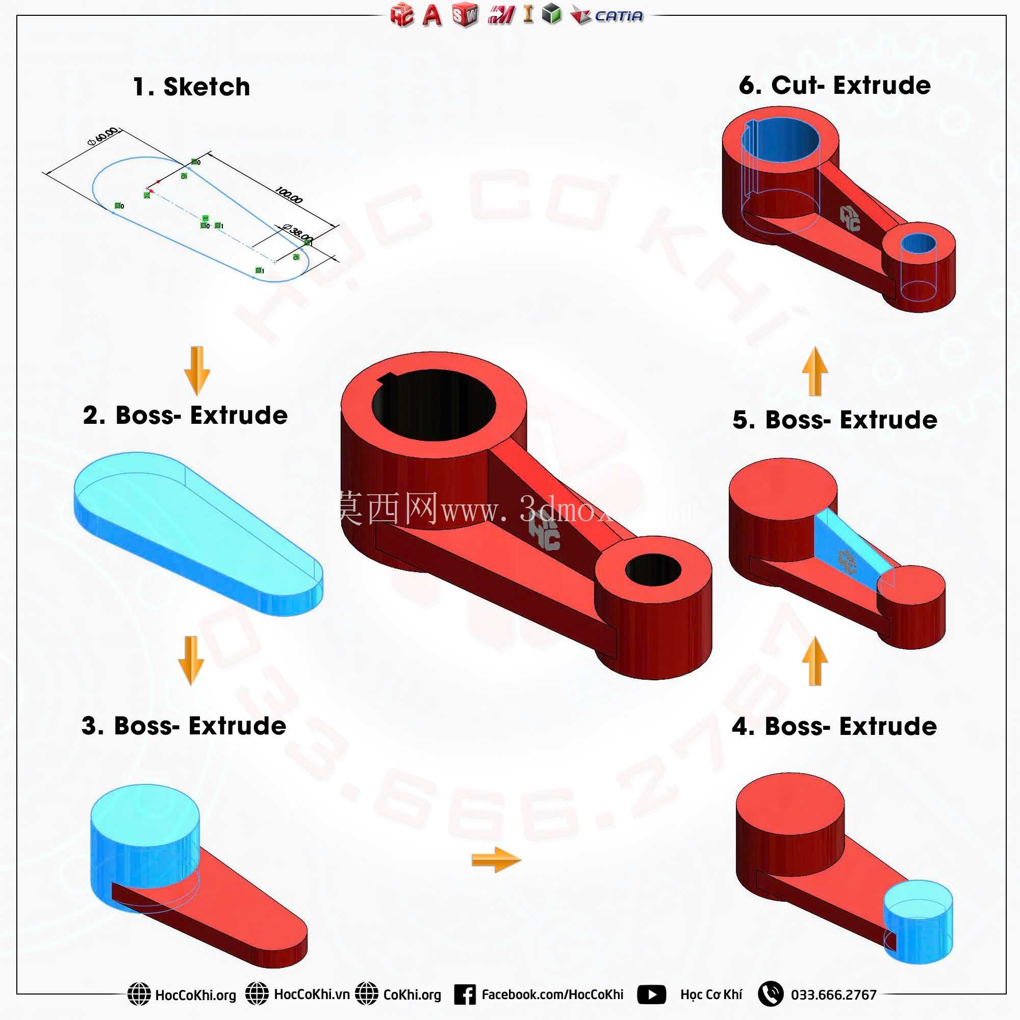 模型1-Solidworks实践