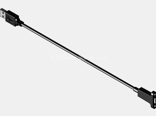 USB C 面板安装至 USB A Adafruit ADA4053