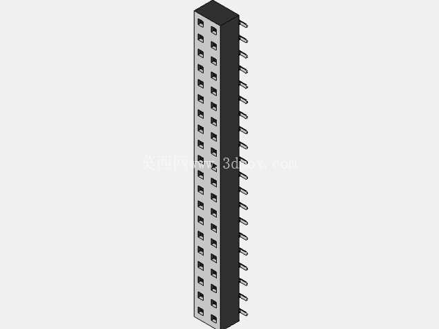 Adafruit SMT-GPIO ��ͷ������ Raspberry-Pi-HAT-2x20-��ĸ��ͷ