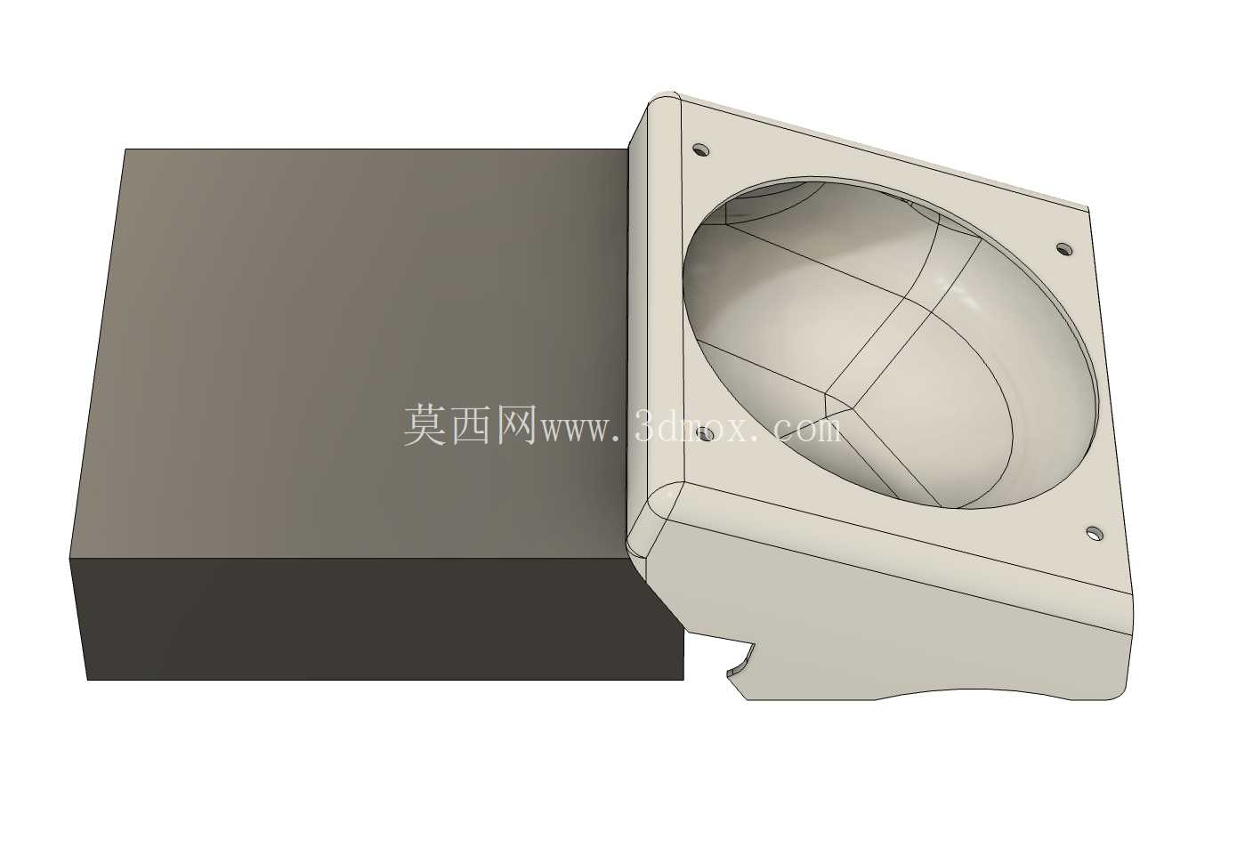 Nvidia DGX Spark (GB10) 后通风冷却管道
