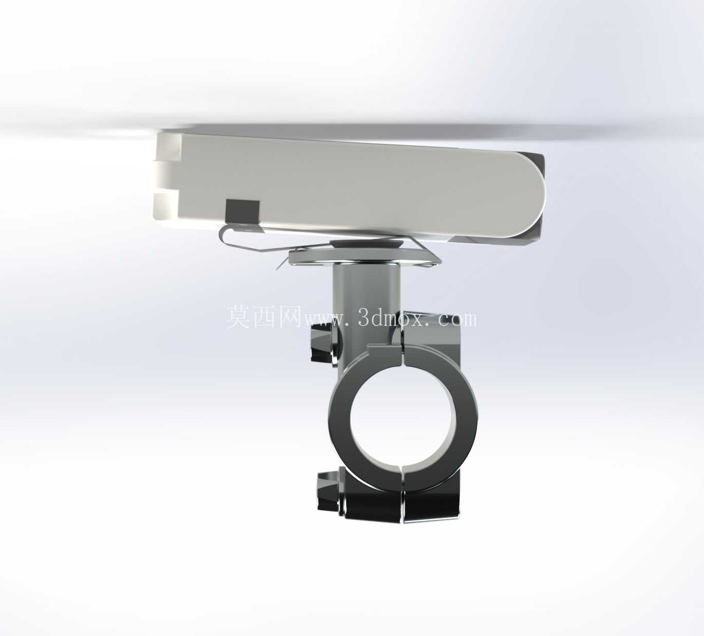 Крепление фонаря BORUiT V30 на руль велосипеда.