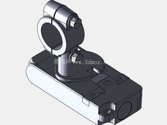 Крепление фонаря BORUiT V30 на руль велосипеда.