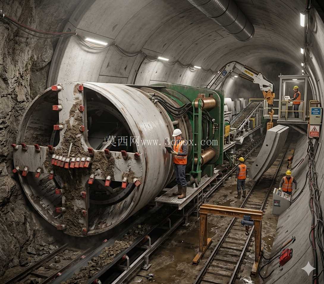EPB 型隧道掘进机 (TBM) - EPB Tipi Tünel A?ma Makinesi (TBM)