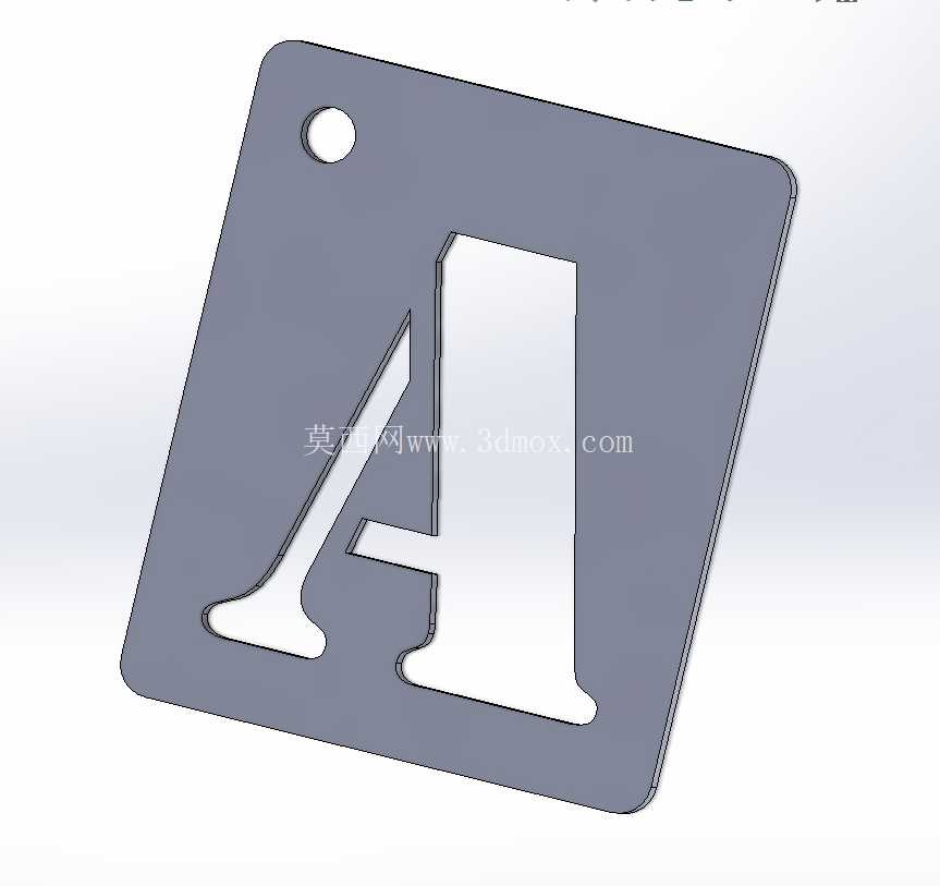 ��ĸ��ǩ 60mmH x 50mmW x 2mm