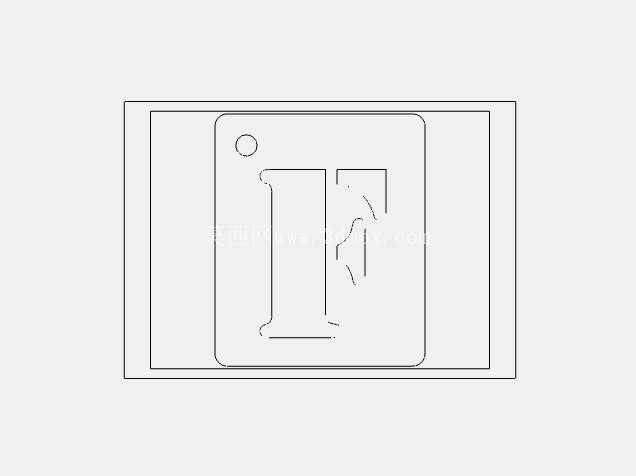 ��ĸ��ǩ 60mmH x 50mmW x 2mm