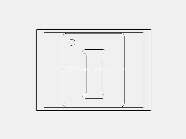 ��ĸ��ǩ 60mmH x 50mmW x 2mm