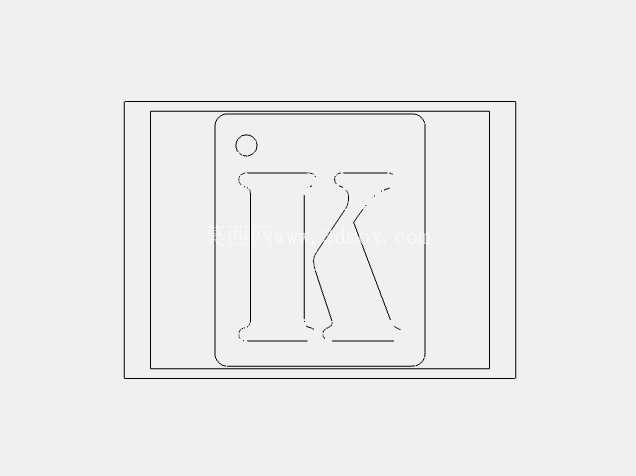 ��ĸ��ǩ 60mmH x 50mmW x 2mm