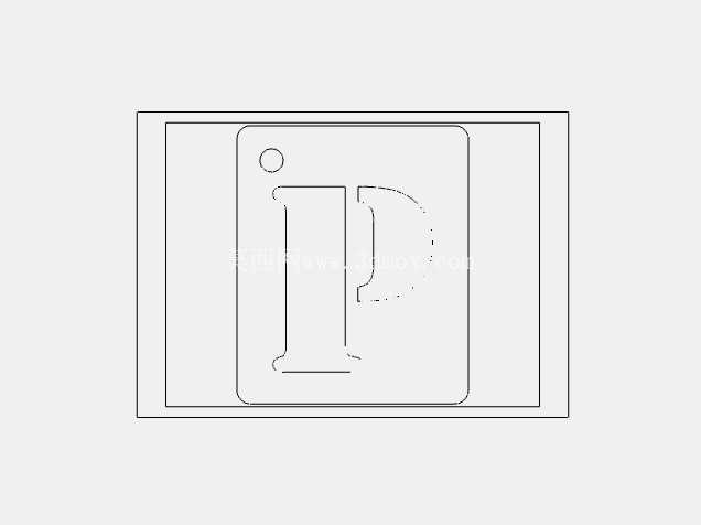 ��ĸ��ǩ 60mmH x 50mmW x 2mm