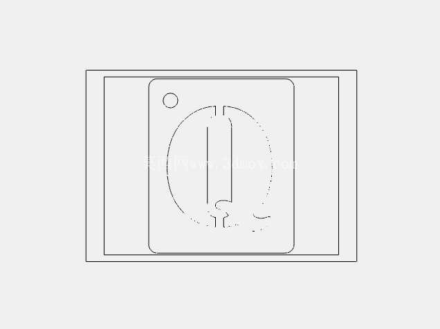 ��ĸ��ǩ 60mmH x 50mmW x 2mm