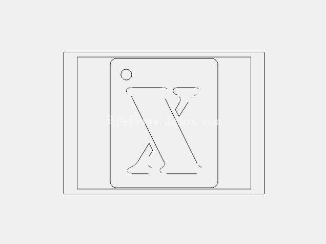 ��ĸ��ǩ 60mmH x 50mmW x 2mm