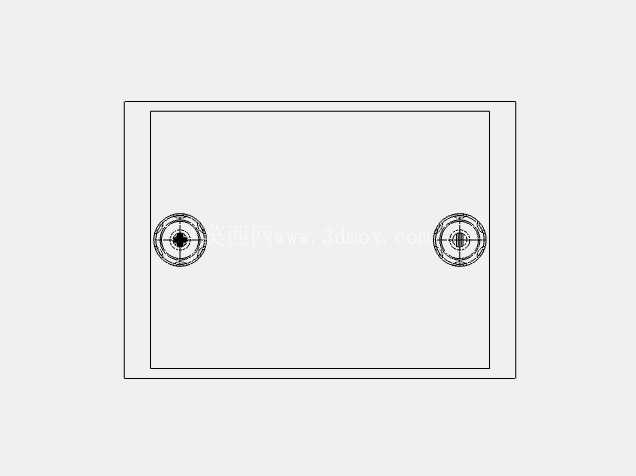 ʮ�ֲ�ƽͷ��˿�� 3D ģ�� (AutoCAD)