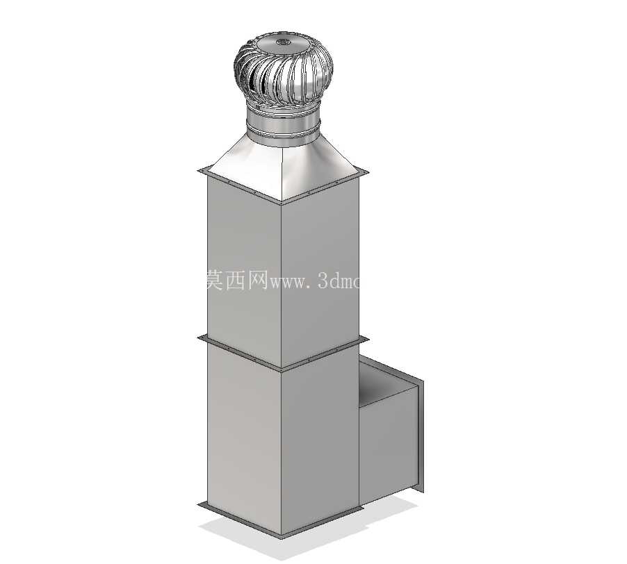 带风力涡轮机提取器的工业屋顶通风管道(?ng th?ng gió))