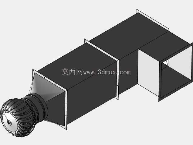带风力涡轮机提取器的工业屋顶通风管道(?ng th?ng gió))