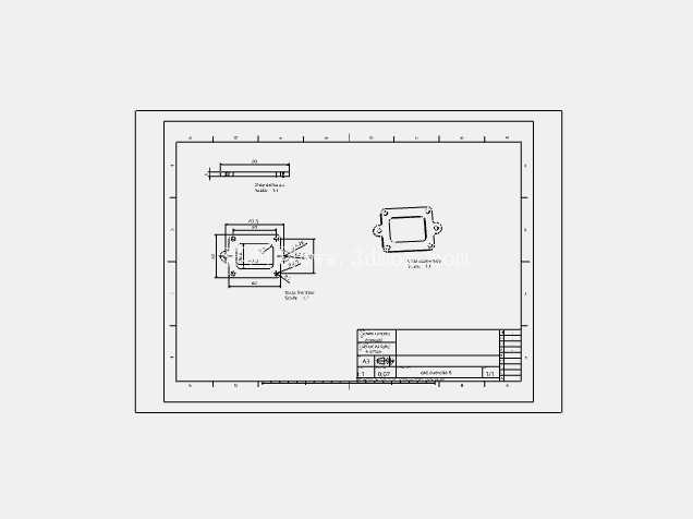 CAD 练习 8