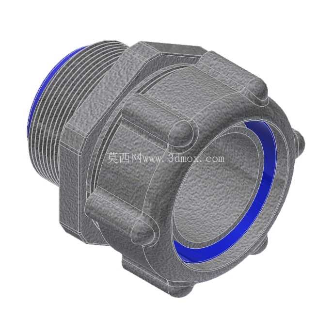 柔性直公连接器
