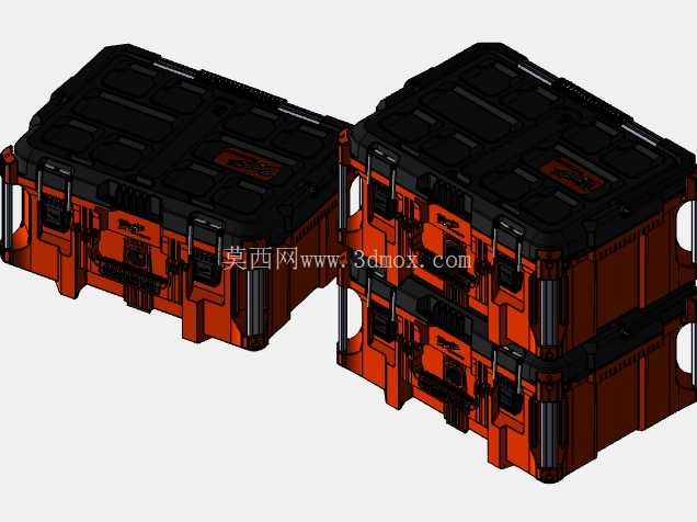 Milwaukee Packout 48-22-8425 – 粉丝制作的 3D CAD 模型