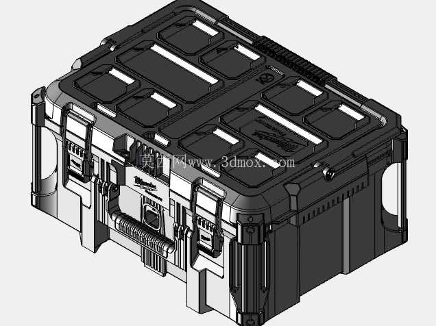 Milwaukee Packout 48-22-8425 – 粉丝制作的 3D CAD 模型
